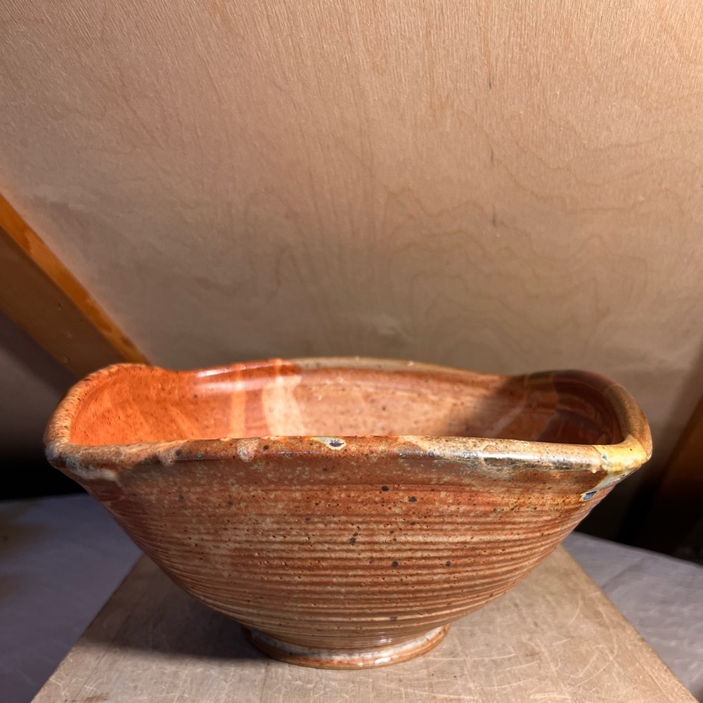 Derek Redding for Flux Studio Glazed Pottery Bowl